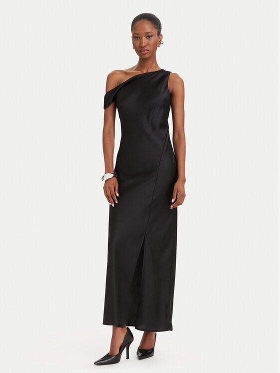 HUGO Rochie cocktail 50570920 Negru Slim Fit