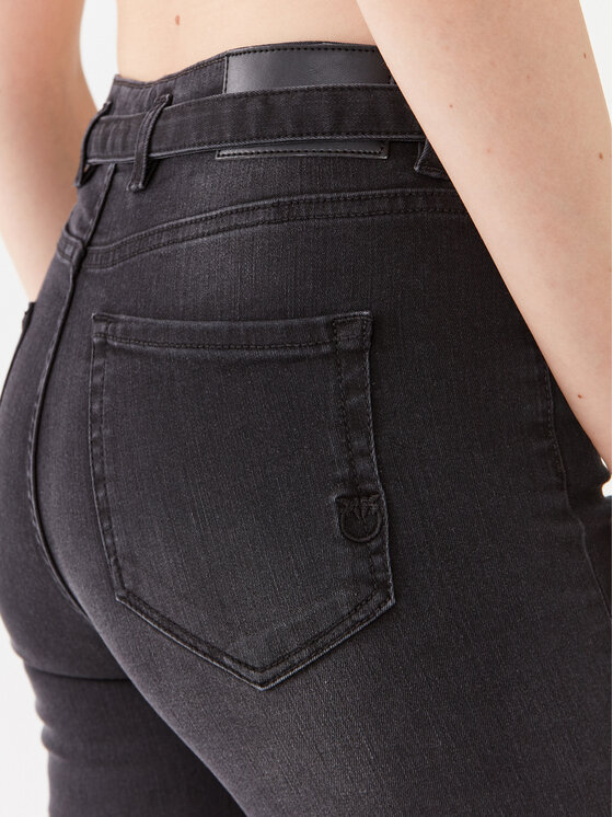 PINKO Pinko Traperice Flora 100166 A0G8 Crna Regular Fit