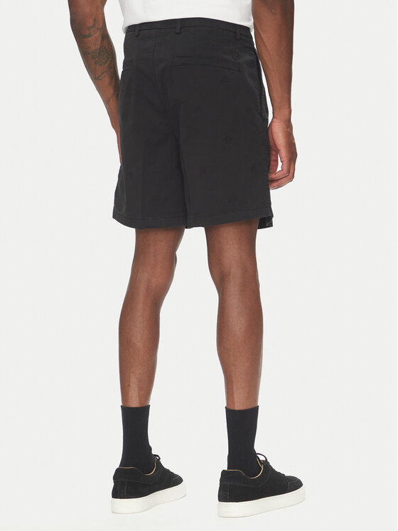 BOSS BOSS Szorty materiałowe C-Karlos 50540597 Czarny Regular Fit