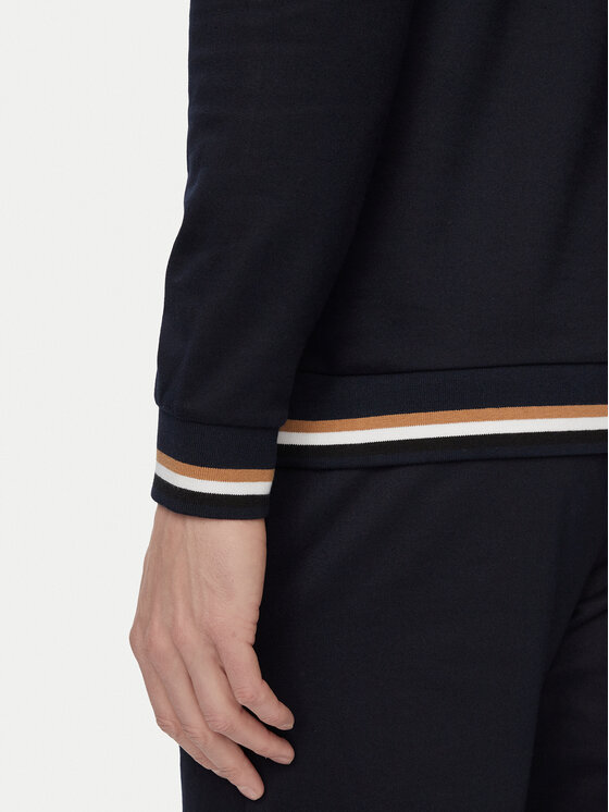 BOSS BOSS Pulóver Iconic 50554836 Sötétkék Regular Fit
