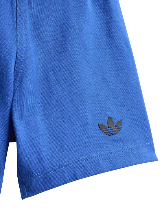 adidas adidas T-krekla un šortu komplekts Big Logo Execution KA2652 Zils Regular Fit