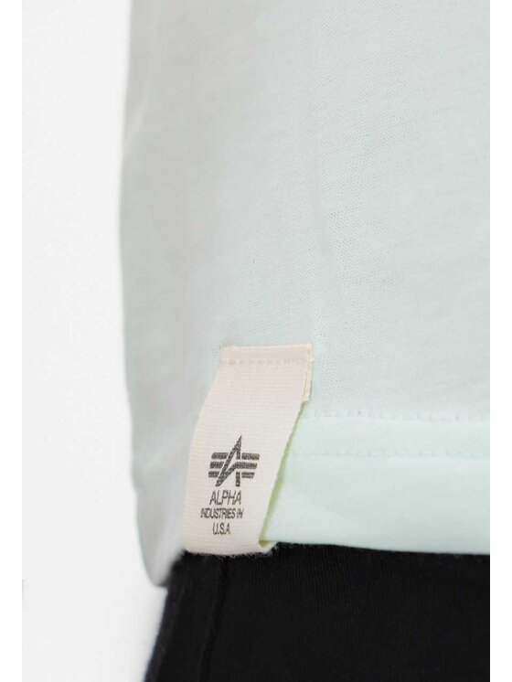 Alpha Industries Alpha Industries T-Shirt AI.118529-673-XXL Zielony Regular Fit