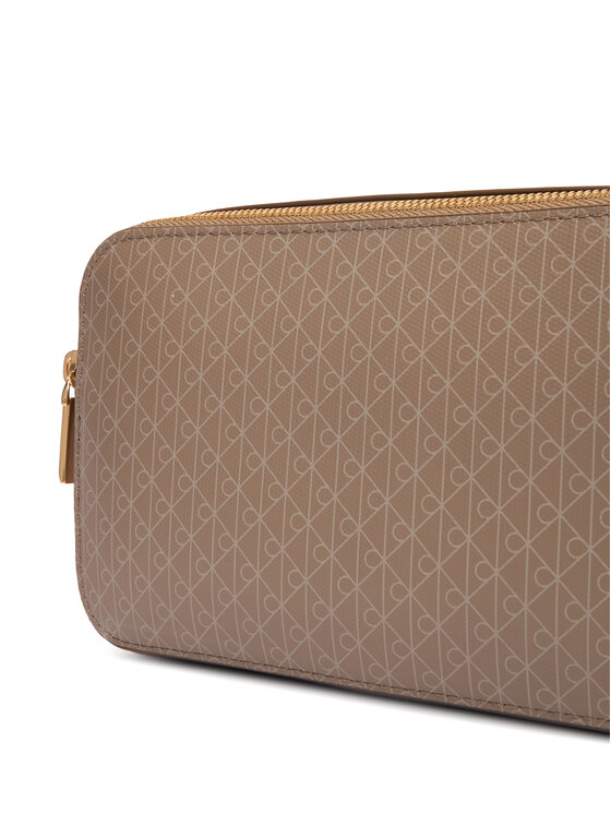 Calvin Klein Calvin Klein Táska Emblem Aop Elongated Camera Bag LV04F3268G Bézs