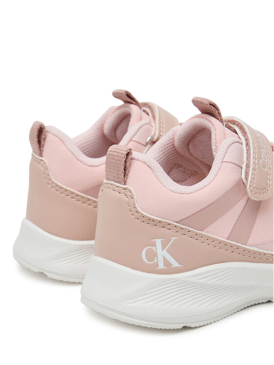 Calvin Klein Calvin Klein Сникърси Low Cut Velcro Sneaker V1A9-83102-1845 M Розов