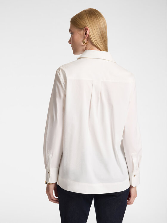 Elena Mirò Elena Mirò Camicia 5029P000345N011 Bianco Regular Fit