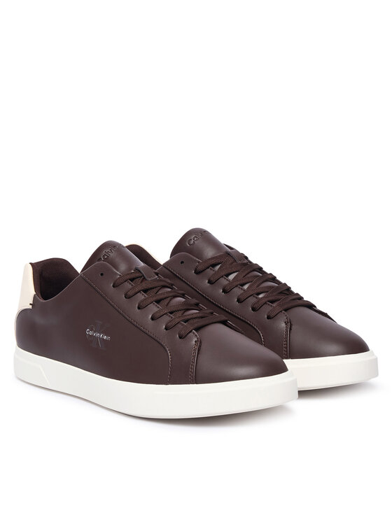 Calvin Klein Calvin Klein Сникърси Low Prof Cupsole Lth HM0HM02123 Бордо