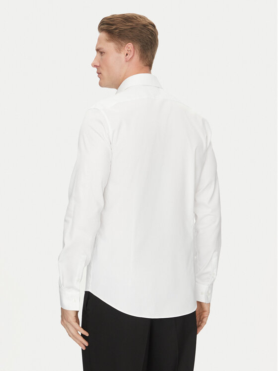 Calvin Klein Calvin Klein Cămașă K10K114298 Alb Slim Fit