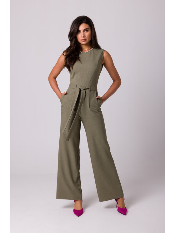 BeWear BeWear Kombinezon B256 Zielony Regular Fit