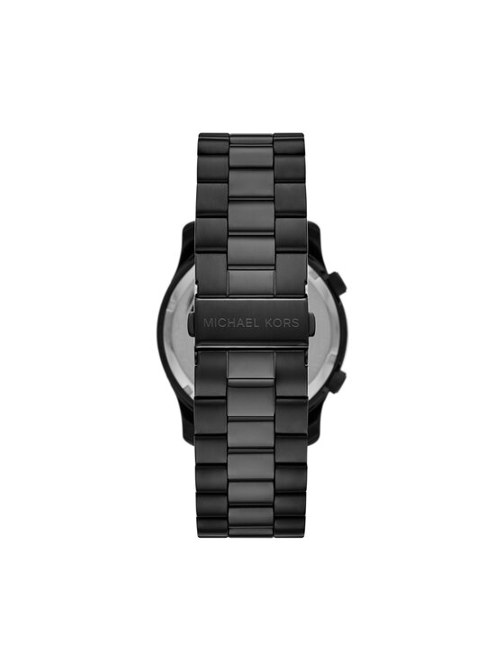 Michael kors black on black watch best sale