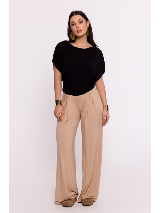 BeWear BeWear Blúzka B287 Čierna Bella Fit