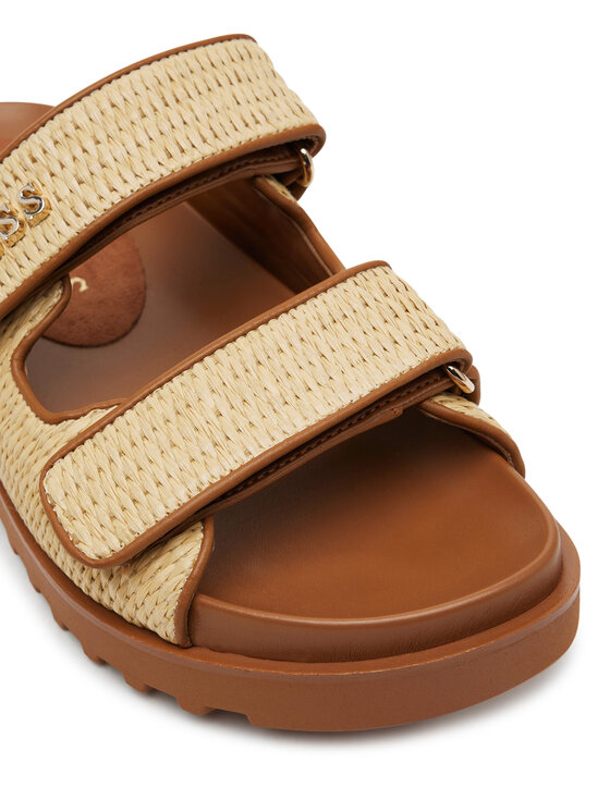 Guess Guess Šlepetės per pirštą 172847 Ruda