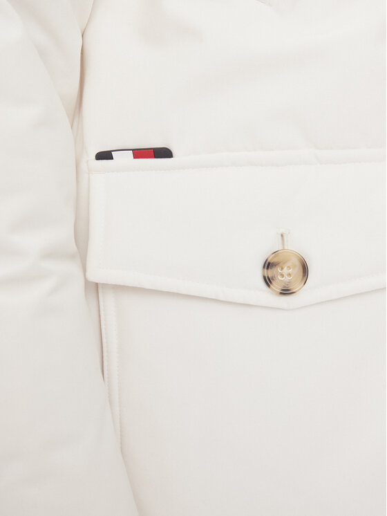 Tommy Hilfiger Tommy Hilfiger Μπουφάν πουπουλένιο Rockie MW0MW32779 Λευκό Regular Fit