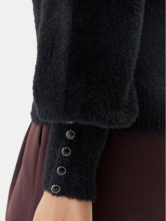Guess Guess Пуловер W5BR92 Z3BJ0 Черен Relaxed Fit