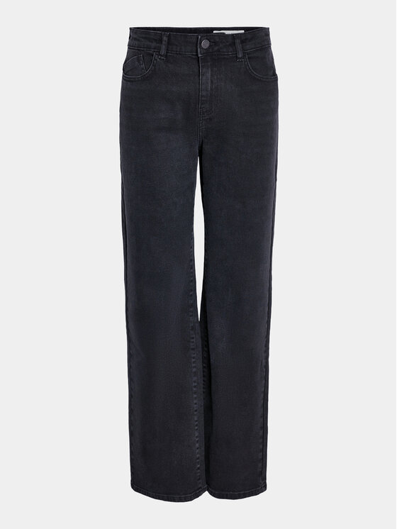 Noisy May Noisy May Jeansy Yolanda 27029317 Czarny Wide Leg