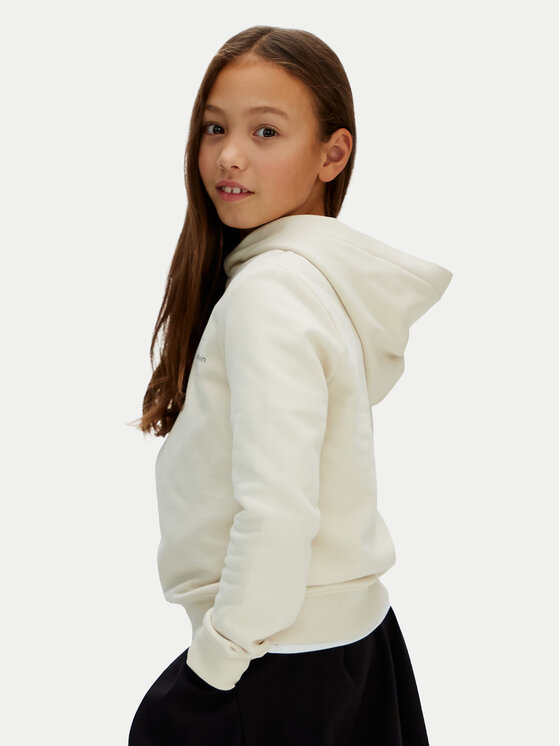 Calvin Klein Jeans Calvin Klein Jeans Pulóver Small Monogram IU0IU00712 Bézs Regular Fit