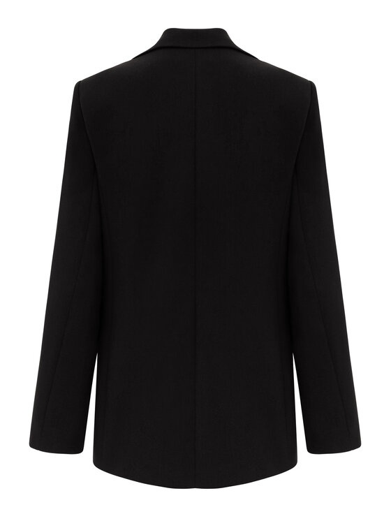 KMX KMX Marynarka 108550007 Czarny Fitted Fit