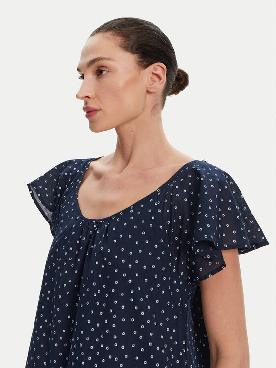 Pepe Jeans Pepe Jeans Každodenné šaty Dafne PL953709 Tmavomodrá Regular Fit