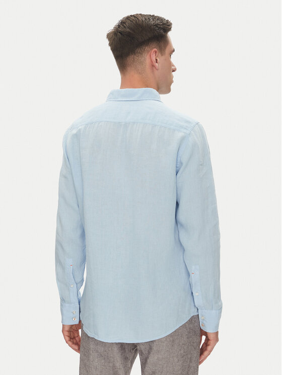 BOSS BOSS Koszula 50537381 Niebieski jasny Regular Fit