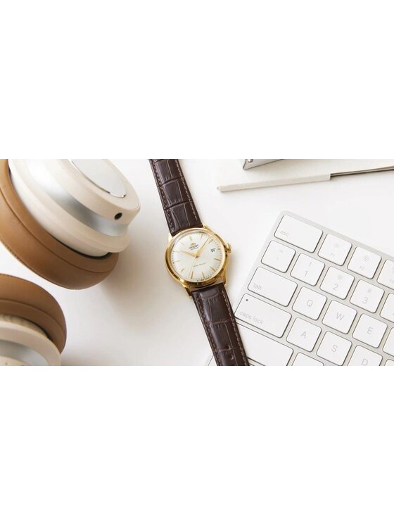 Orient Orient Hodinky RA-AC0M01S30B Hnedá