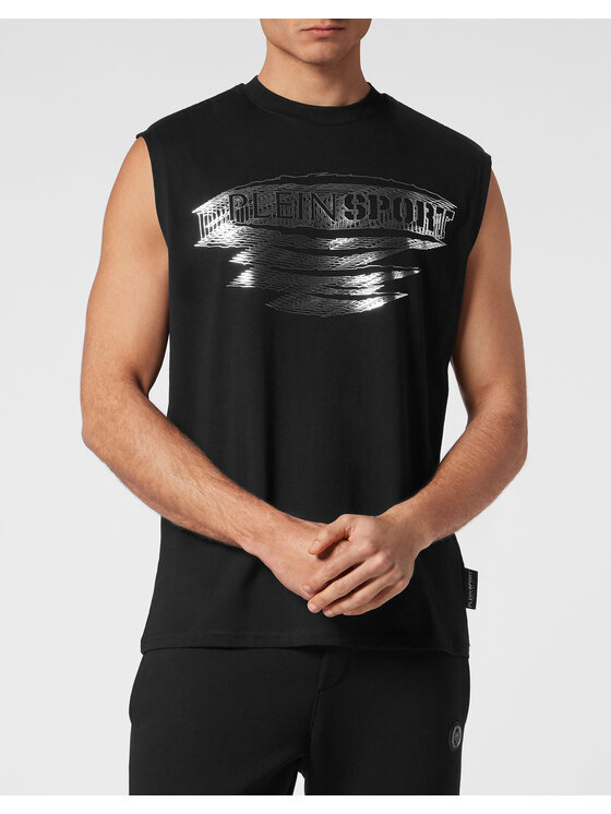 Plein Sport Plein Sport T-Shirt 13063 Czarny Regular Fit