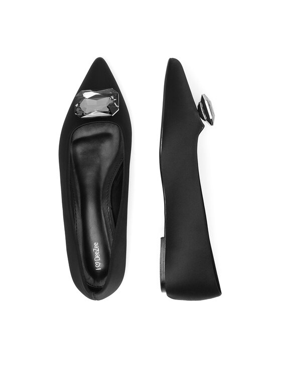 DeeZee DeeZee Baleríny R24SS04000 Čierna