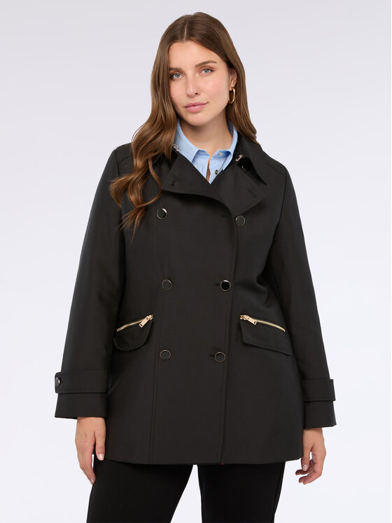 Fiorella Rubino Fiorella Rubino Cappotto 8387T000334N033 Nero A-Line Fit