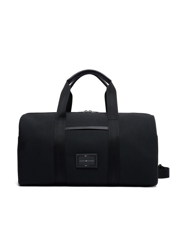 Tommy Hilfiger Tommy Hilfiger Wochenendtasche Th Foundation Duffle AM0AM14441 Schwarz