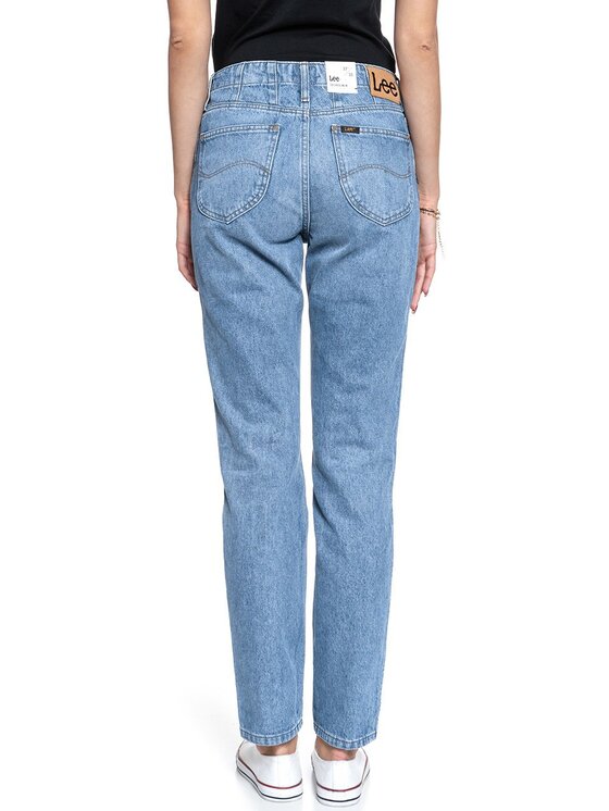 Lee Lee Jeans TAILORED MOM Blu Regular Fit