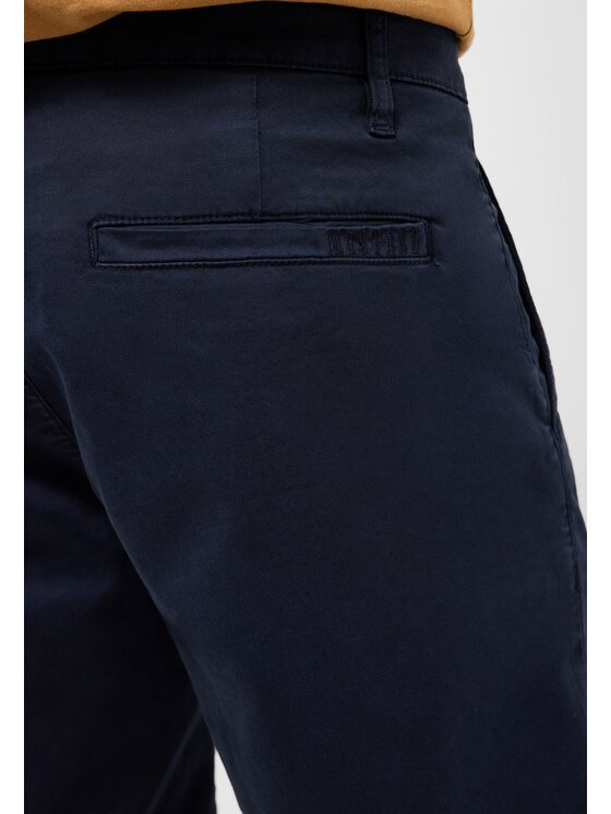 Mustang Mustang Pantaloncini di tessuto Brad Chino Shorts Blu Regular Fit