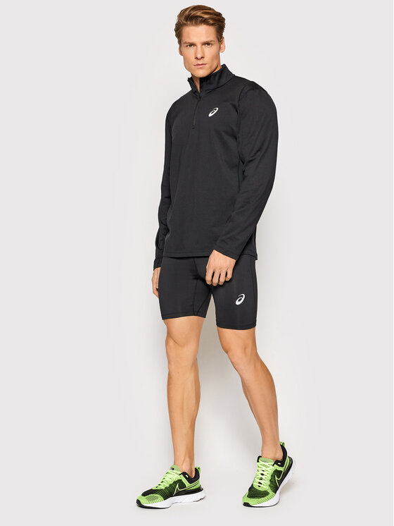 Asics Sportshorts Core Sprinter 2011C339 Schwarz Slim Fit Modivo