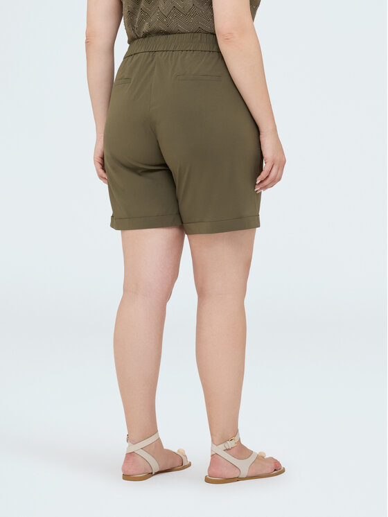Fiorella Rubino Fiorella Rubino Pantaloni di tessuto P041L002399N035 Verde Regular Fit