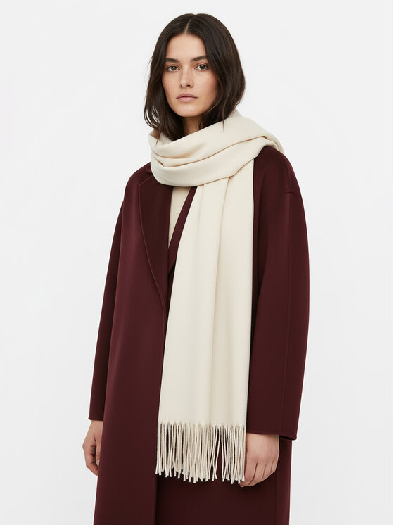 Nine West Nine West Зимен шал CEO-NW-W4-002-AW25 Екрю
