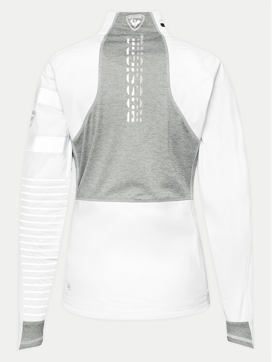 Rossignol Rossignol Funkčná mikina Poursuite RLIWJ20 Biela Slim Fit