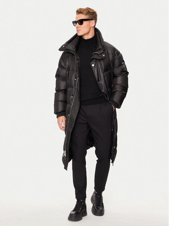 MICHAEL Michael Kors MICHAEL Michael Kors Kurtka puchowa UF4208I3SB Czarny Relaxed Fit
