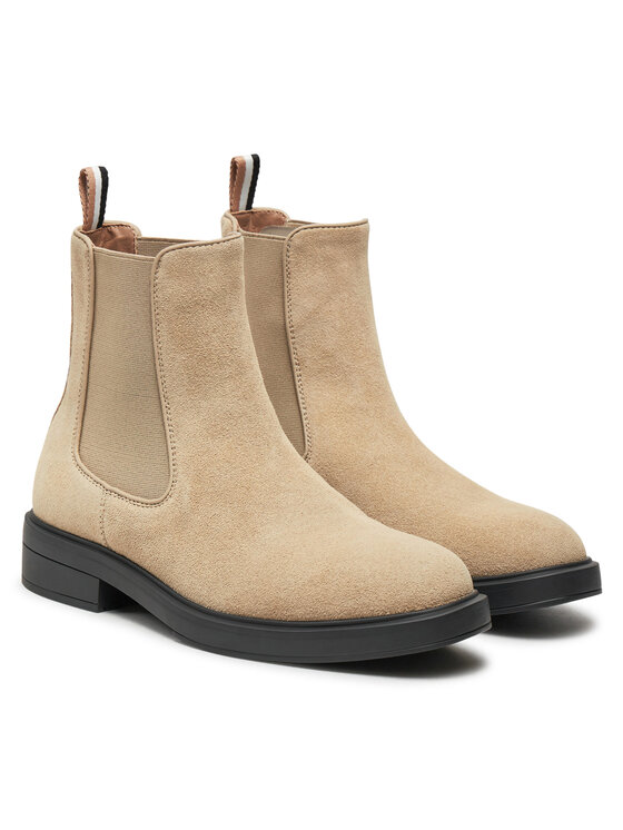 BOSS Boss Боти тип челси Vanity ChBootie SD 50513082 Бежов