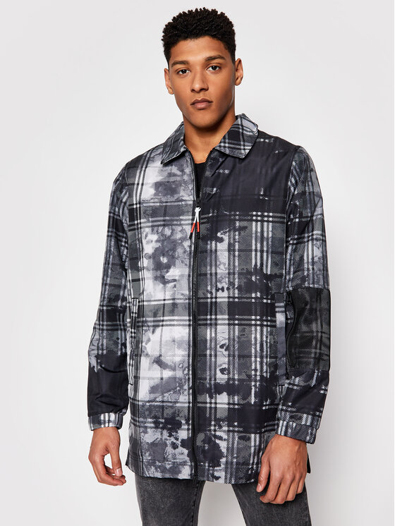 Nike Nike Kurtka przejściowa Kyrie CK6751 Szary Loose Fit