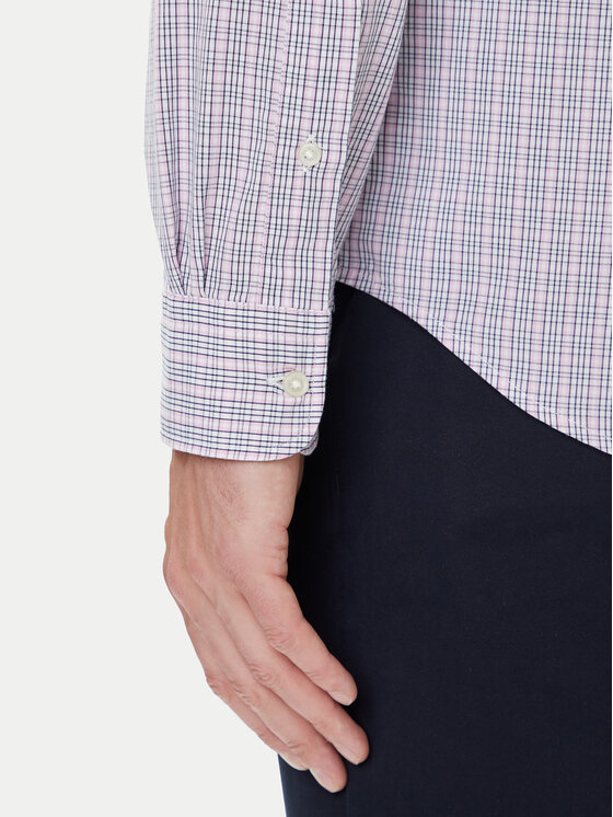 Tommy Hilfiger Tommy Hilfiger Πουκάμισο MW0MW39459 Ροζ Regular Fit