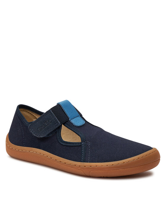 Froddo Froddo Sneakers aus Stoff Barefoot Canvas T G1700380 D Dunkelblau