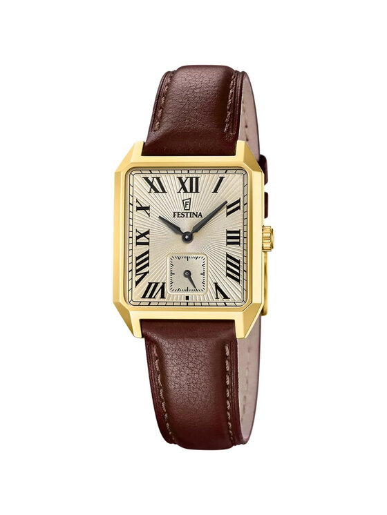Festina Festina Zegarek F20780-2 Brązowy
