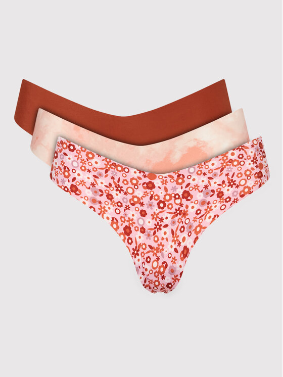 Set di 3 perizomi 077-8445-7360 Multicolore