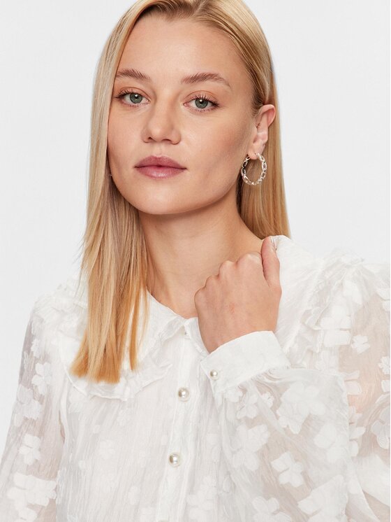 Custommade Custommade Повсякденна сукня Juma 999357472 Білий Regular Fit