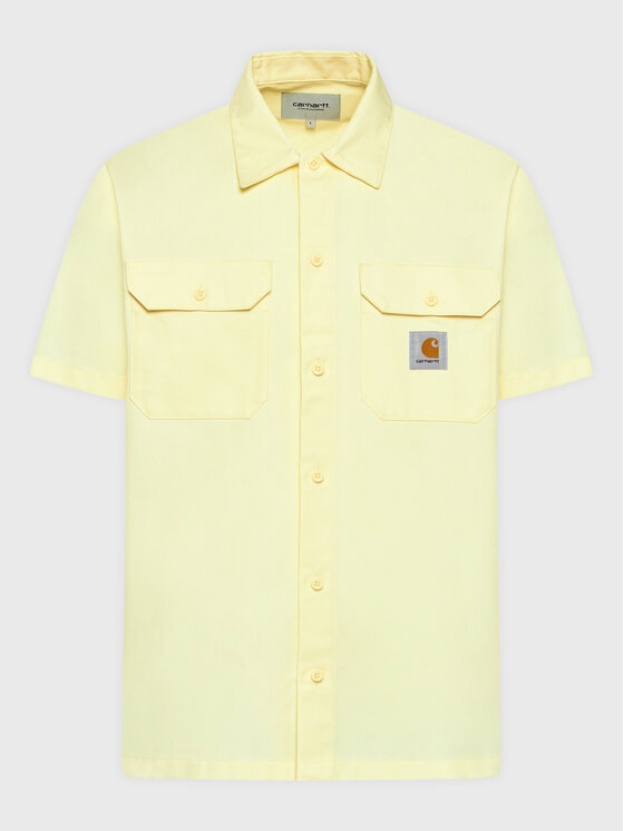 Carhartt WIP Carhartt WIP Košile Master I027580 Žlutá Regular Fit
