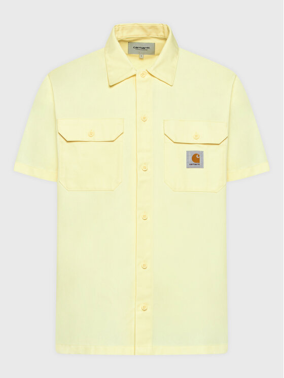 Carhartt WIP Carhartt WIP Koszula Master I027580 Żółty Regular Fit