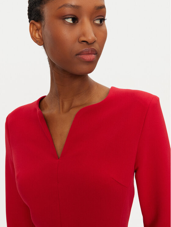 Rinascimento Rinascimento Coctailkleid 1000770045934 Rot Regular Fit
