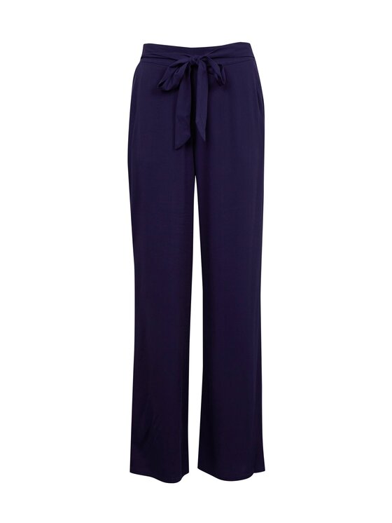 Orsay Orsay Spodnie damskie 360017575000__36 Granatowy Regular Fit