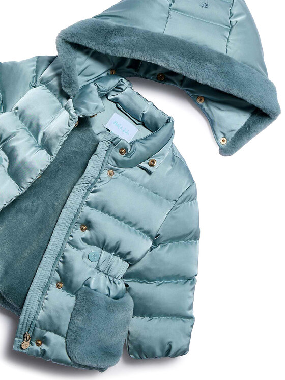 Abel & Lula Abel & Lula Winterjacke 5821 Grün Regular Fit