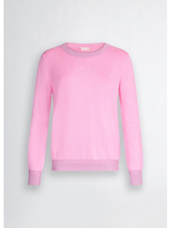 Liu Jo Liu Jo Maglione TA5060MS49IX0671 Rosa Regular Fit