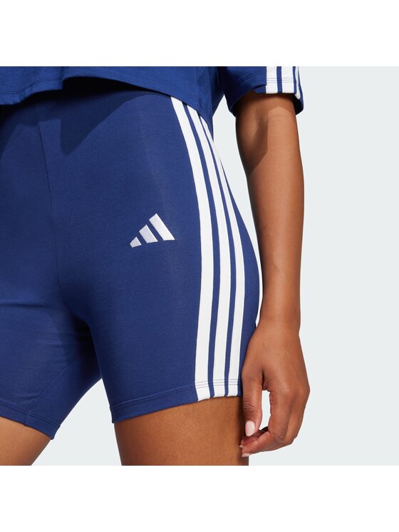 adidas adidas Szorty materiałowe 140909 Błękitny Fitted Fit