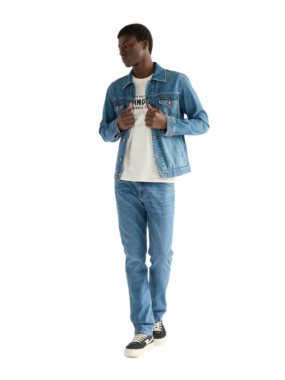Wrangler Wrangler Jeansy 112386845 Niebieski Regular Fit