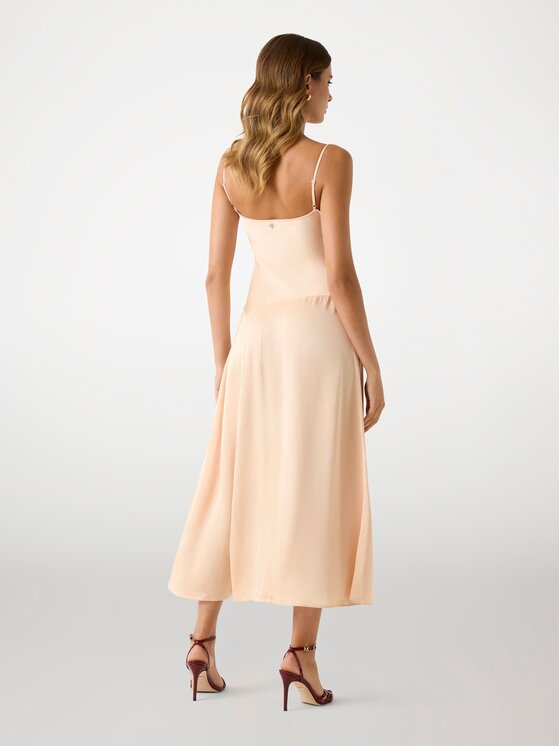 Guess Guess Sukienka codzienna 177729 Różowy Classic Fit